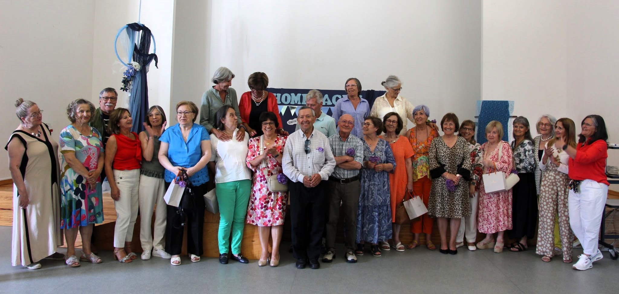 Homenagem ao pessoal docente e nÃ£o docente que se aposentou desde 2016